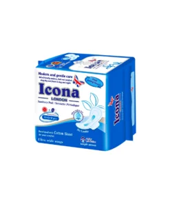 Icona London Cotton Sheet Sanitary Pad 285mm (6+6+4pcs)