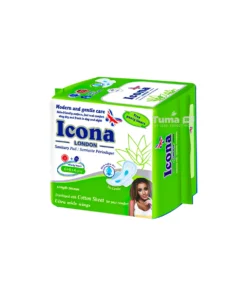 Icona London Cotton Sheet Sanitary Pad 285mm (6+6+4pcs) - Image 5