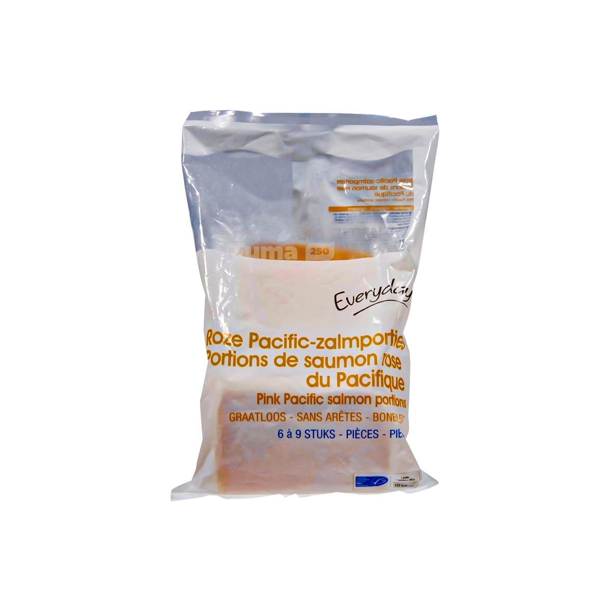 Everyday Pink Pacific Salmon Portions (6 to 9 Pieces)