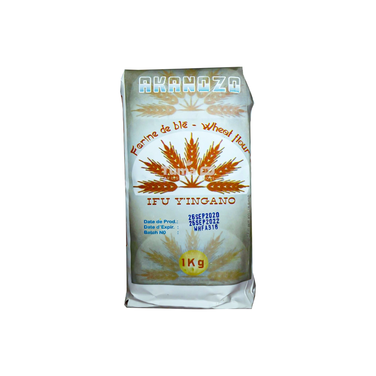 Akanozo Wheat Flour (Ifu y'ingano) 1kg