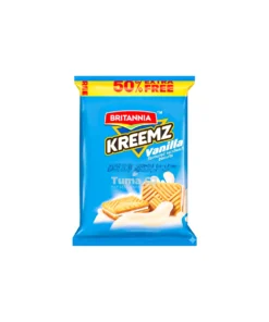 Britannia Kreemz Vanilla Flavoured Sandwich Biscuits 150g