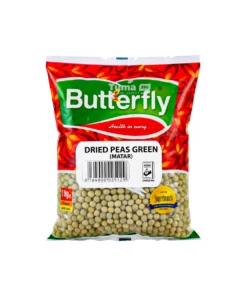 Butterfly Dried Peas Green(Matar) 1kg