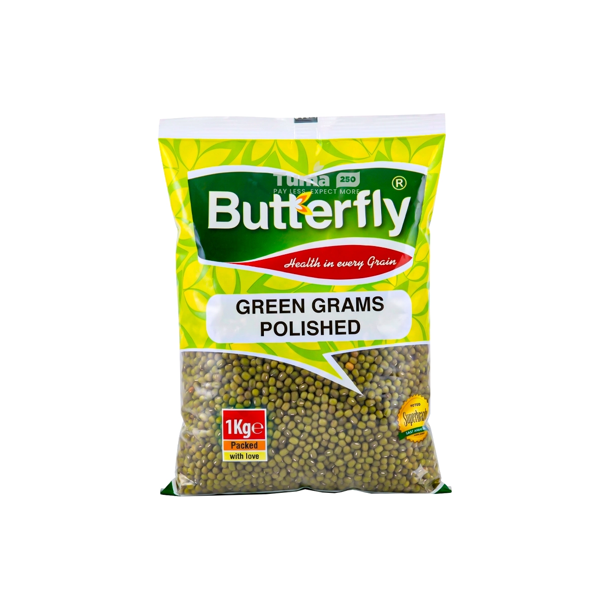 Butterfly Green Grams Polished 1kg