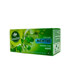 Carrefour Sensation Green Mint Tea 25 Tea Bags