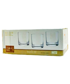 Clear Tumbler Glass 250ml 6pcs
