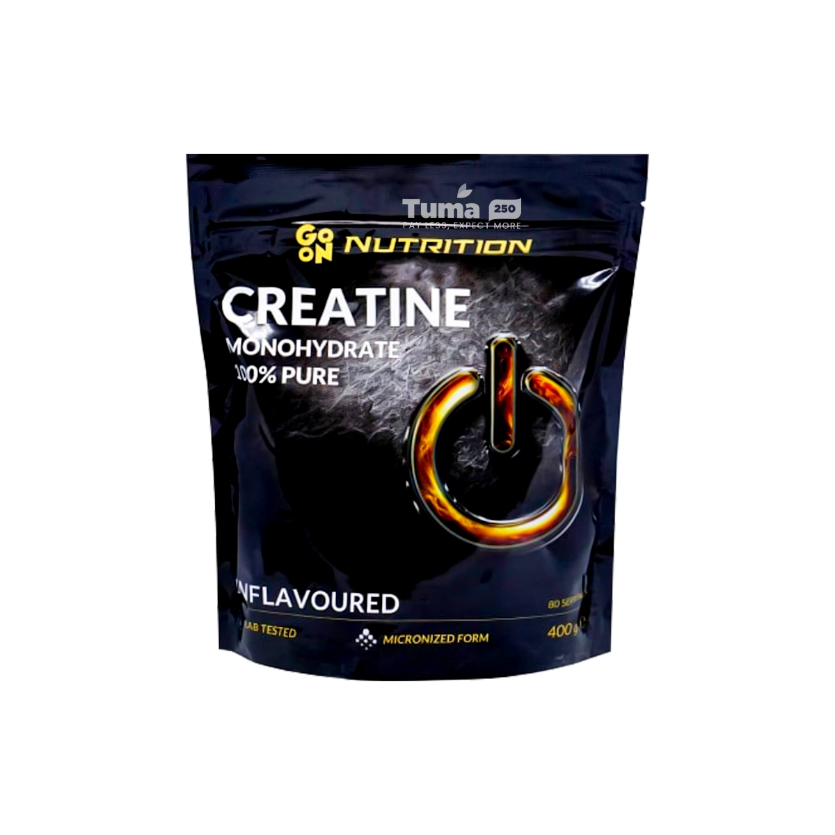Go On Nutrition 100% Pure Creatine Monohydrate Inflavoured 400g
