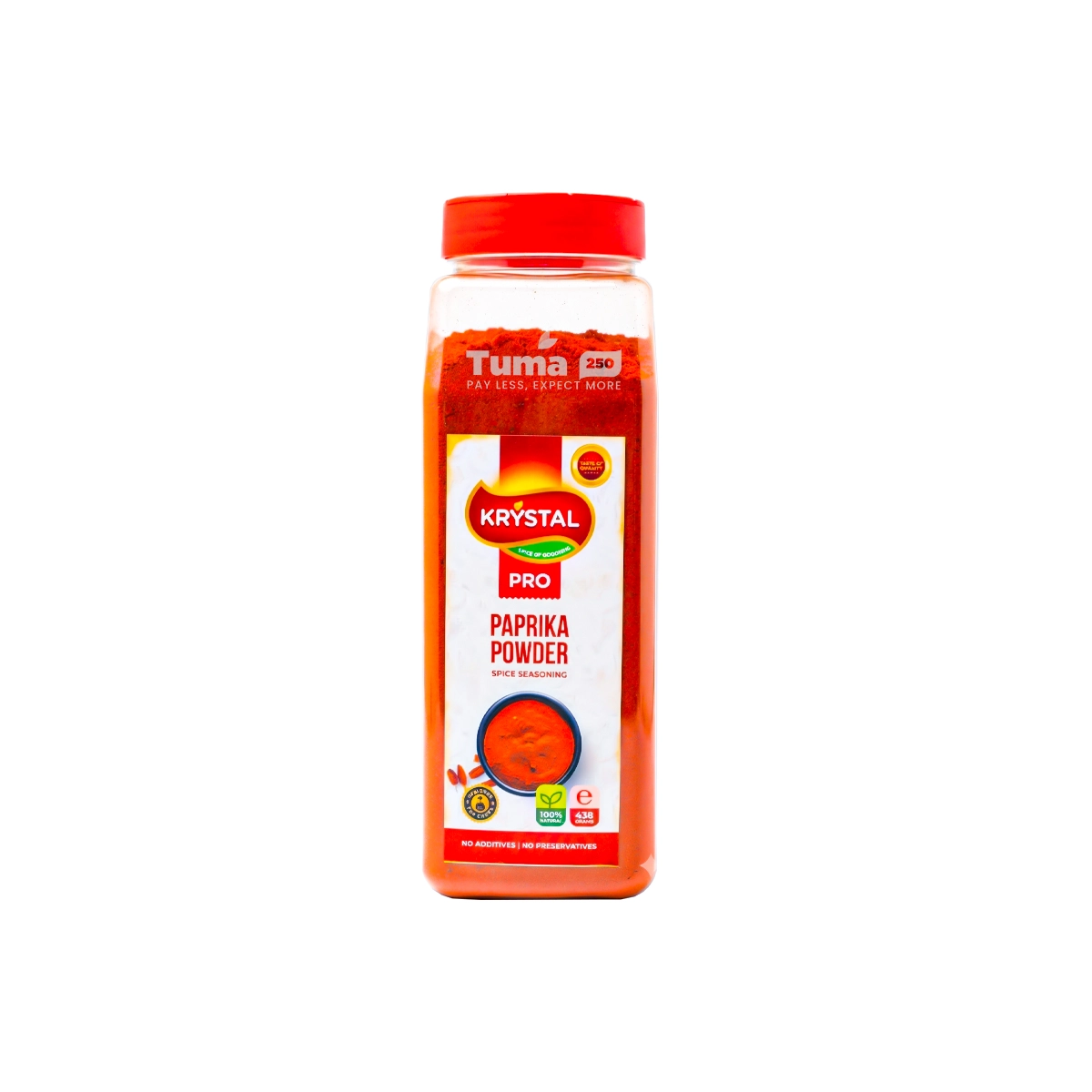 Krystal Paprika Powder Spice Seasoning 438g