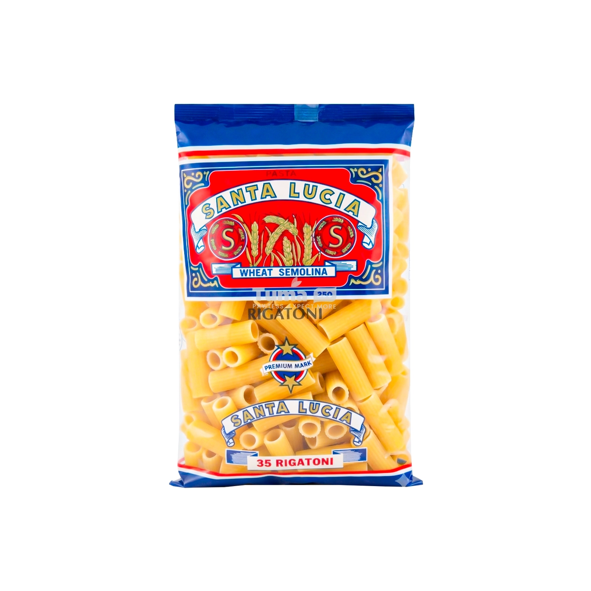 Santa Lucia Wheat Semolina Rigatoni Pasta 500g