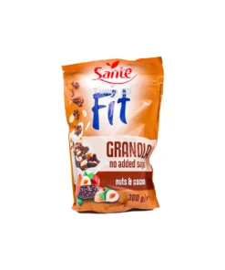 Sante Fit Granora Nuts & Cocoa Sugar No Sugar Added 300g