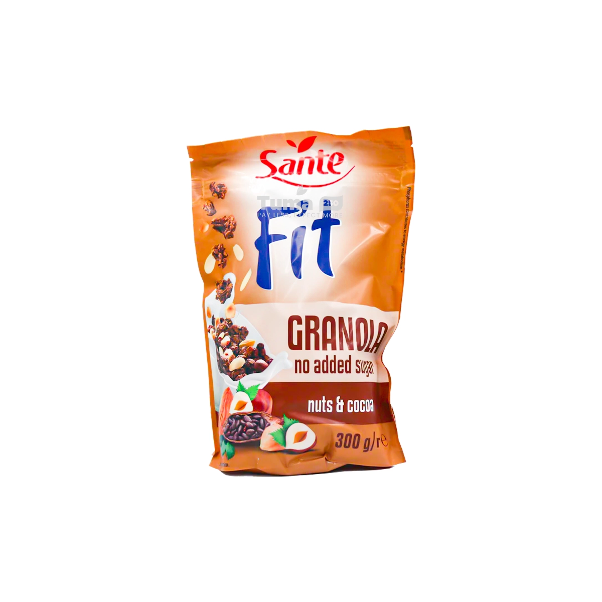 Sante Fit Granora Nuts & Cocoa Sugar No Sugar Added 300g