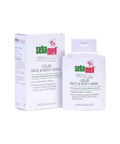 SebaMed Sensitive Skin Liquid Face & Body Wash 200ml