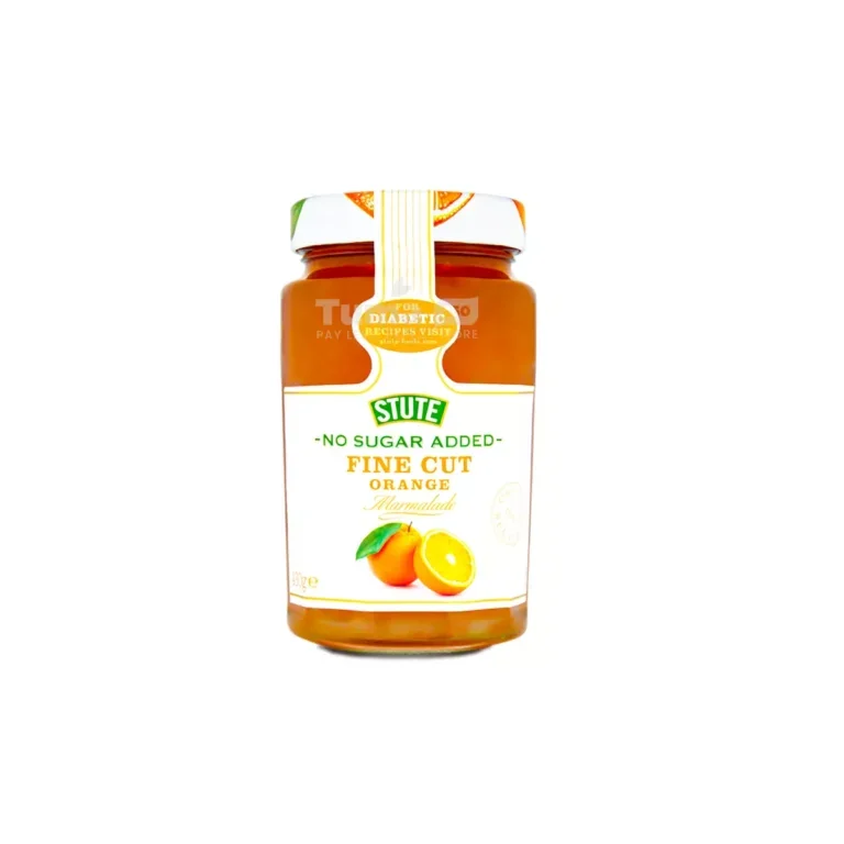 Stute Foods Fine Cut Orange Marmalade No Sugar Added Jam For Diabetic 430g