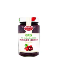 Stute Foods Morello Cherry Extra Jam No Sugar Added Jam For Diabetic 430g