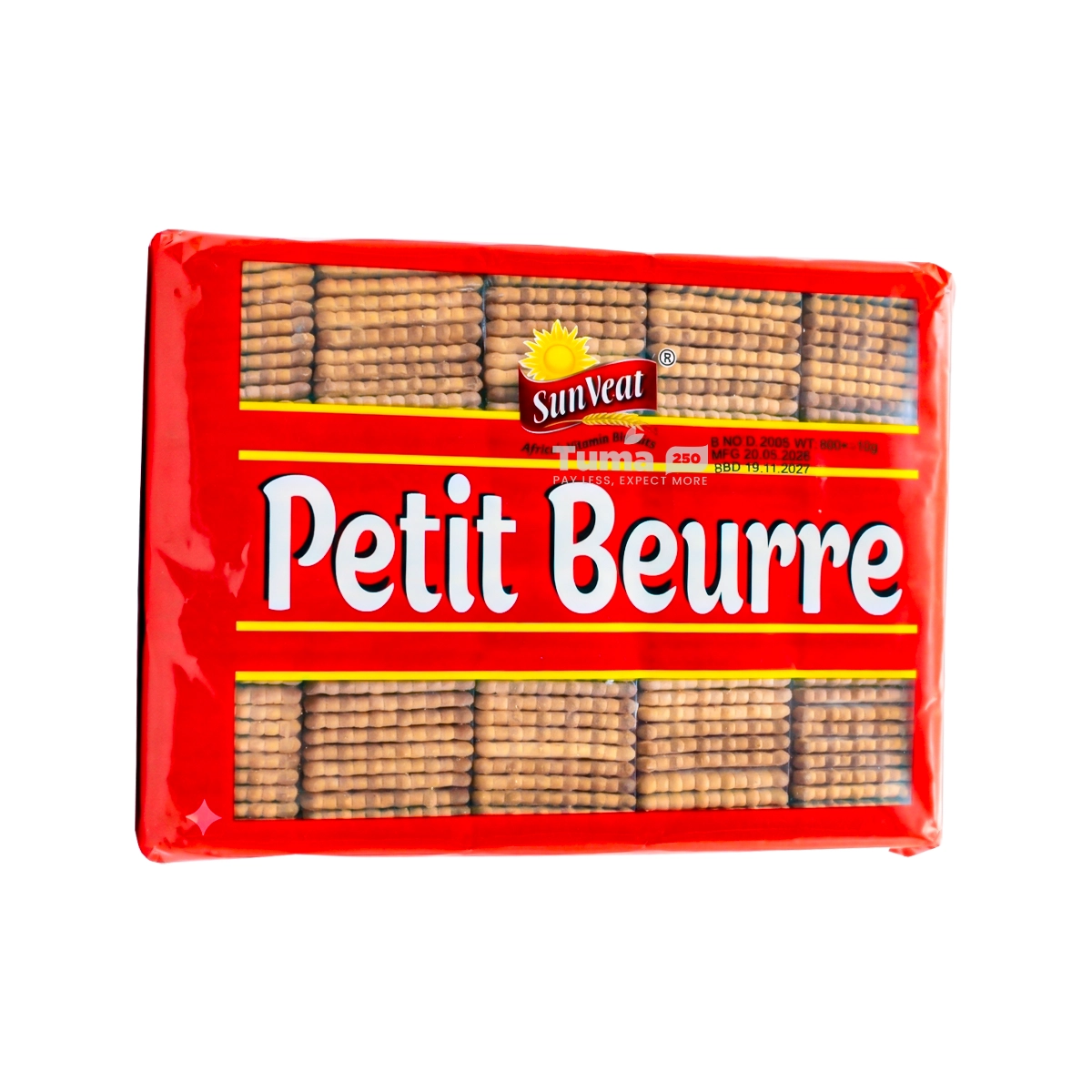 Sunveat Petit Beurre Bscuits 900g