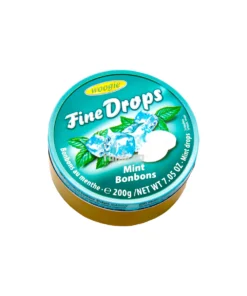**Woogie Fine Drops Mint Bonbon/Bonbons Au Menthe 200g