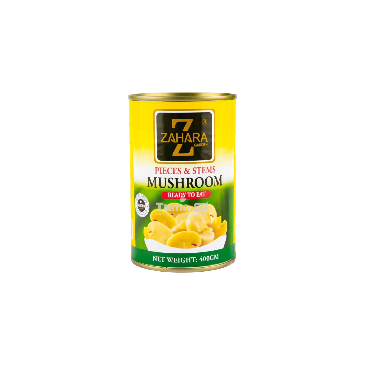 Zahara Garden Pieces & Stems Mushroom 400g
