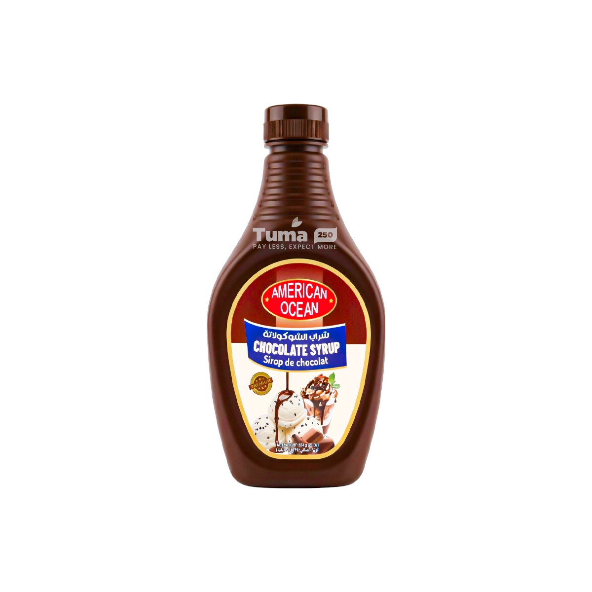 American Ocean Chocolate Syrup 624g