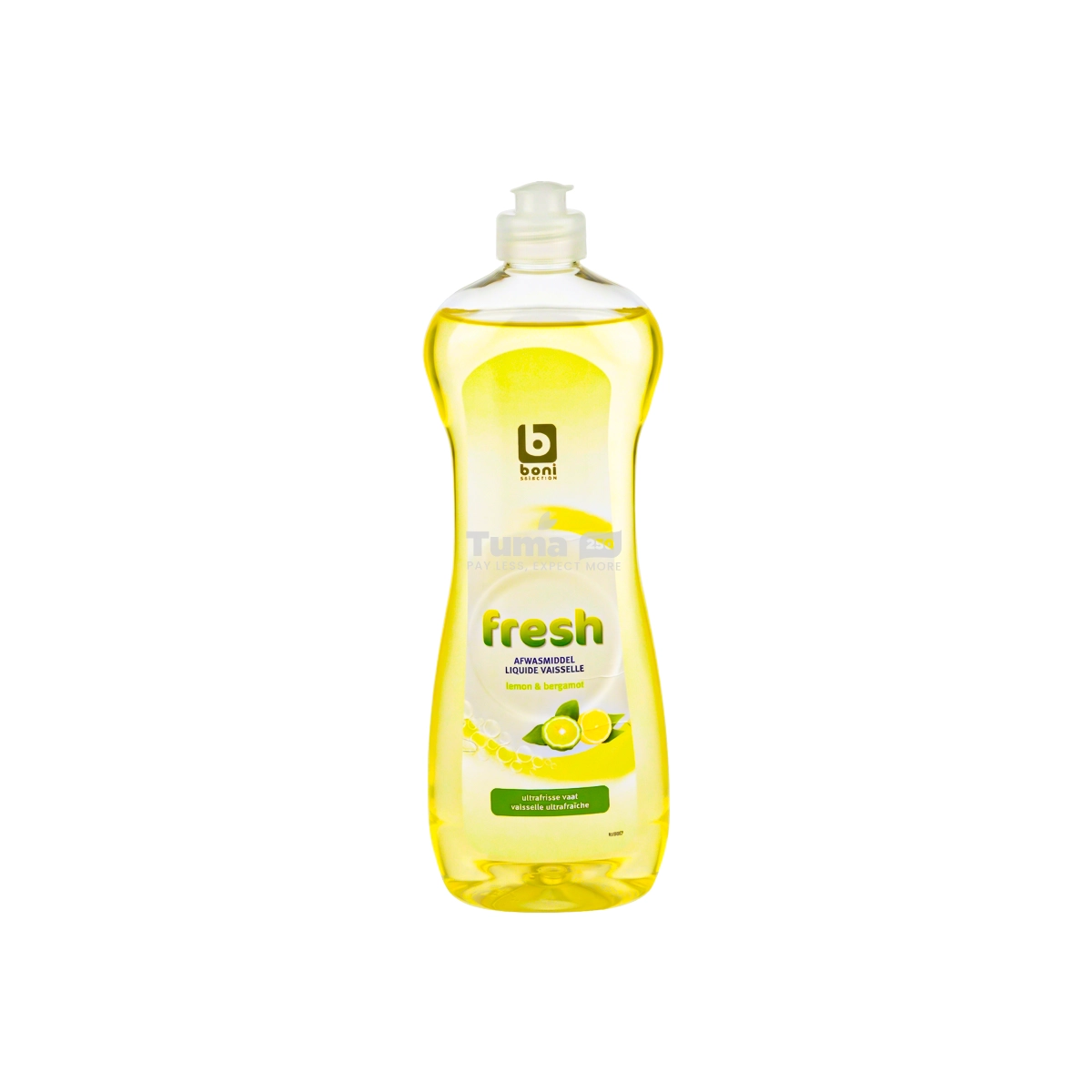 Boni Selection Dishwashing Liquid Fresh Lemon and Bergamot 750ml