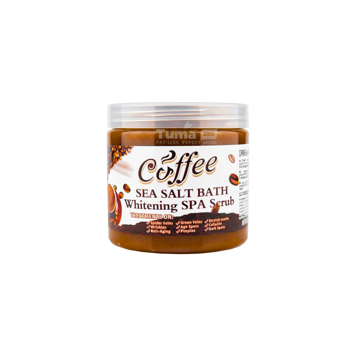 Coffee Sea Salt Bath Whitening Spa Scrub