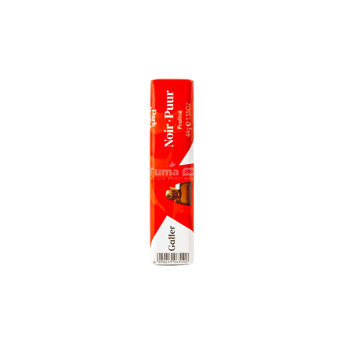 Galler Noir Puur Praliné Dark Chocolate Bar