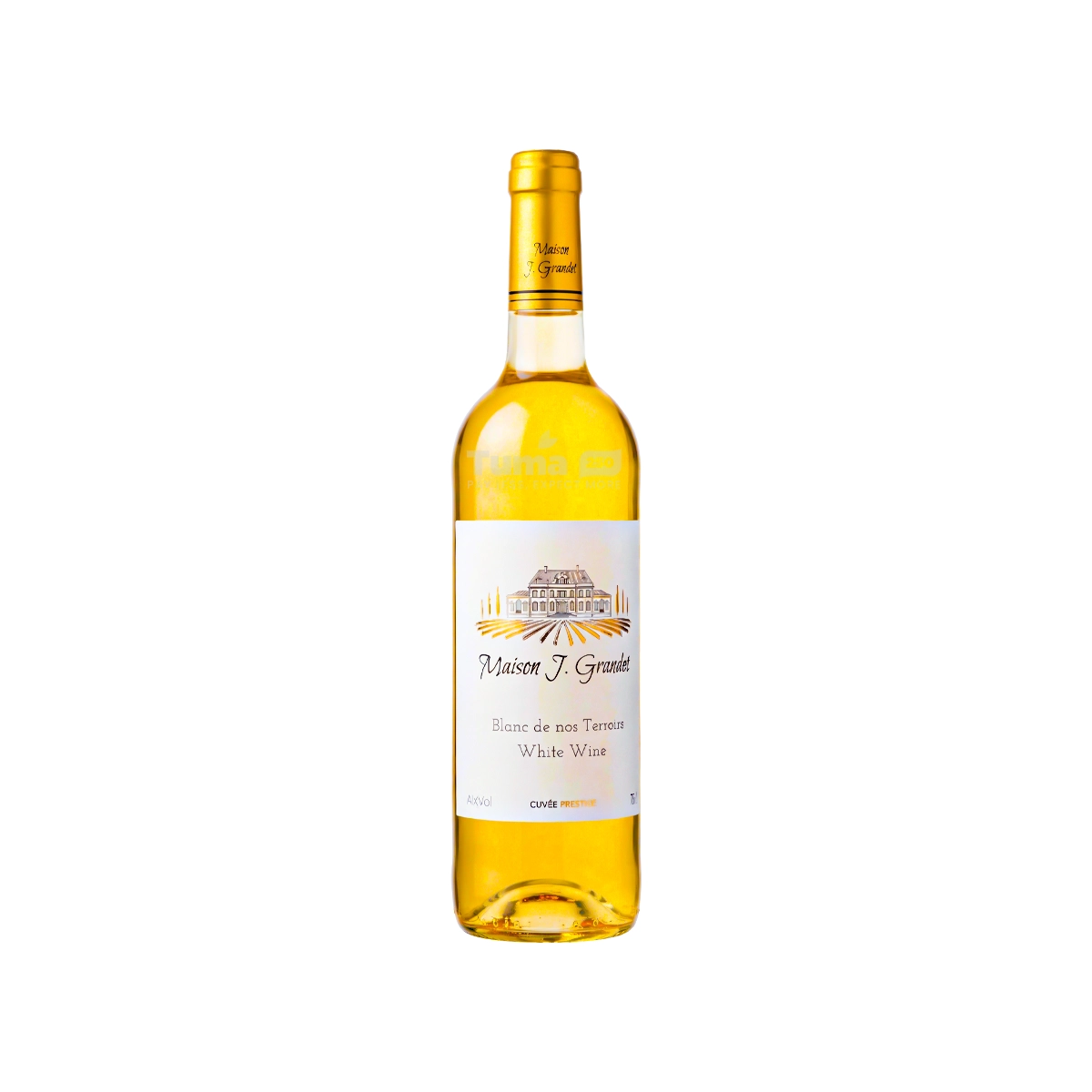 Maison J. Grandet Blanc de nos Terroirs White Wine Cuvée Prestige 11% Alc Vol 75cl