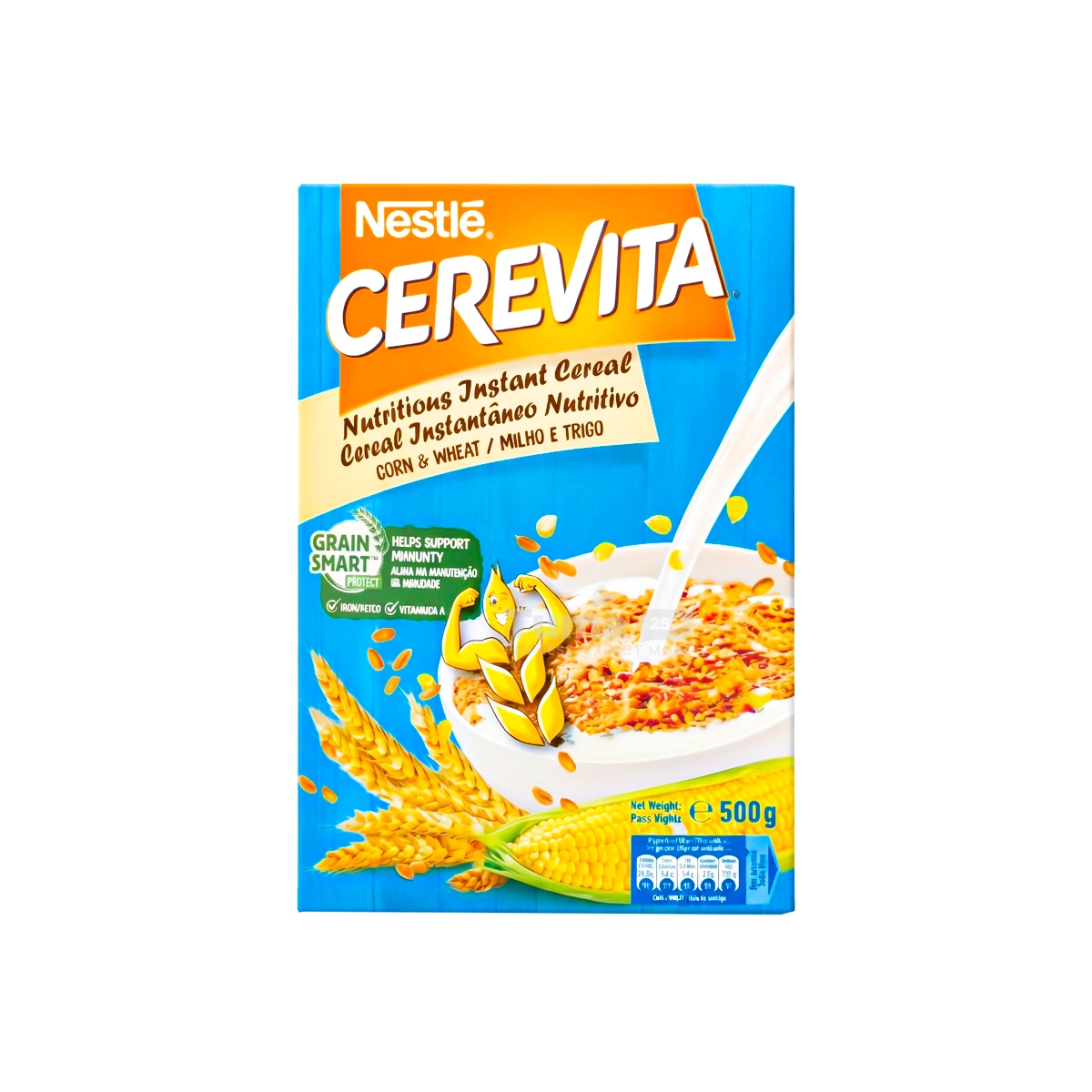 Nestle Cerevita Corn Cocoa & Malt Instant Ceral 500g
