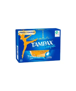 Tampax Compak Super Plus Tampons 22 Pack