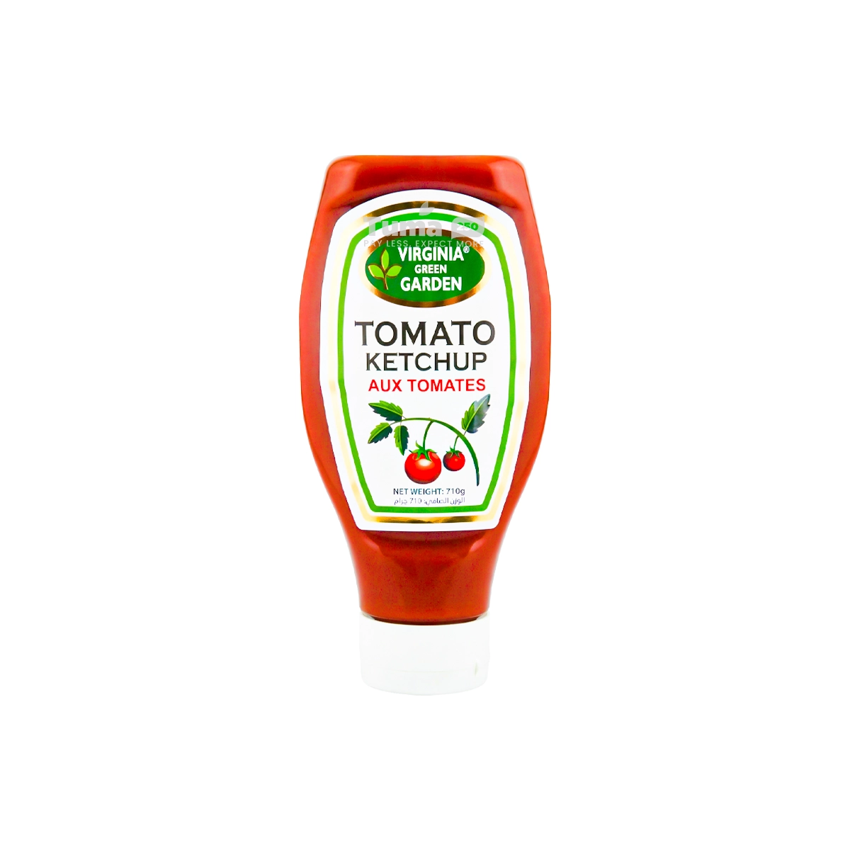 Virginia Green Garden Tomato Ketchup Aux Tomate 710g
